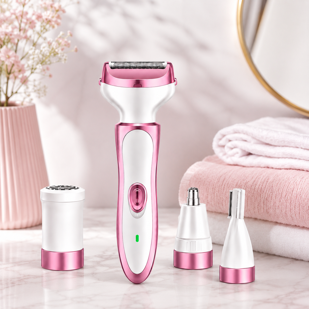 Depilador Facial y Corporal 4 en 1